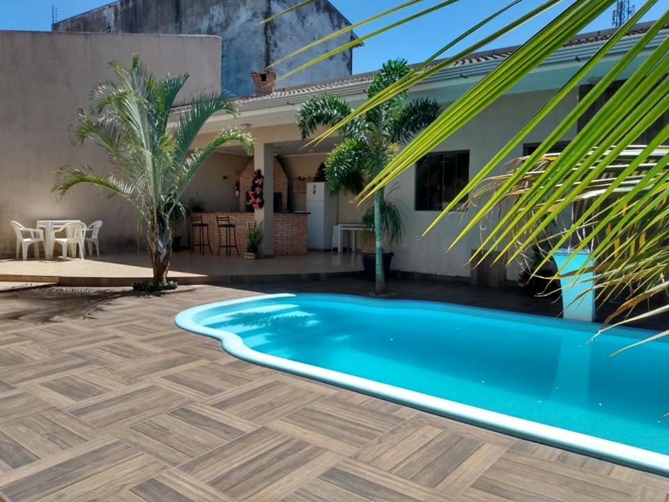 Edicula Com Um Quarto Banheiro E Piscina E Lazer Foz do Iguacu Exterior photo